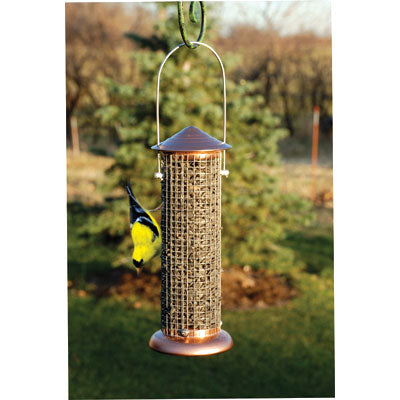 Brushed Copper Mini Sunflower Screen Feeder