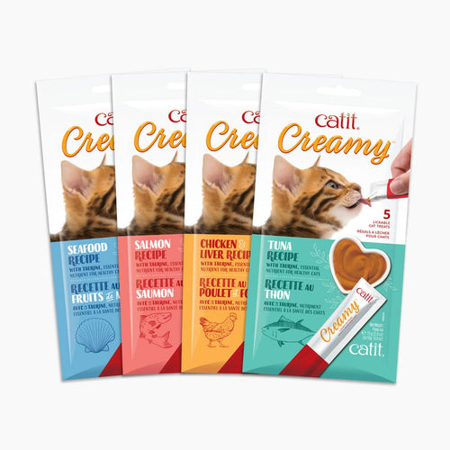 Catit Creamy Cat Treats – 5 Pack