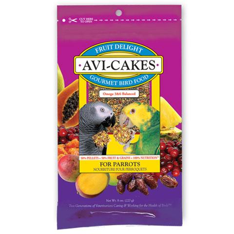 Lafeber's Fruit Delight Avi-Cakes Parrot Food