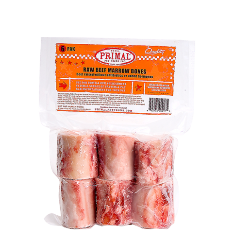 Primal Raw Recreational Beef Marrow Bones