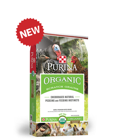 Purina Organic Scratch Grains