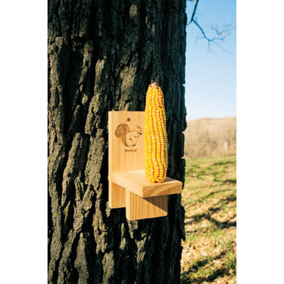 Cedar Squirrel Ear Corn Feeder