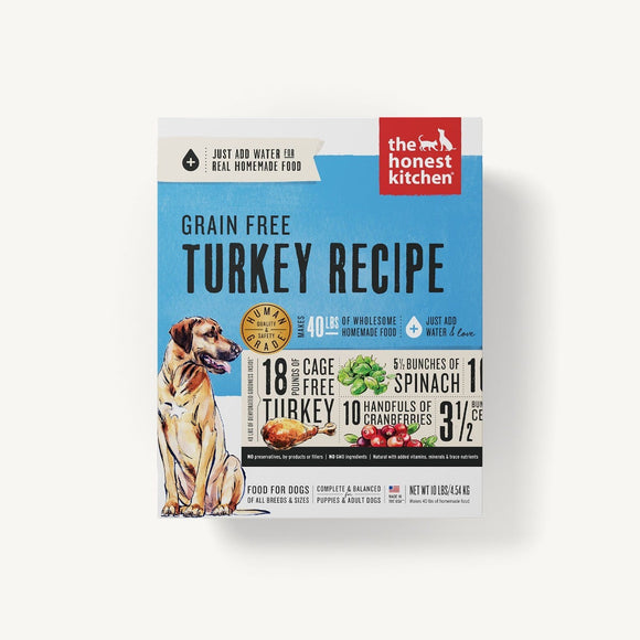 THE HONEST KITCHEN DEHYDRATED GRAIN FREE TURKEY