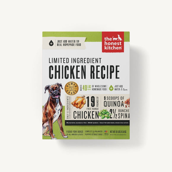 THE HONEST KITCHEN DEHYDRATED LIMITED INGREDIENT CHICKEN