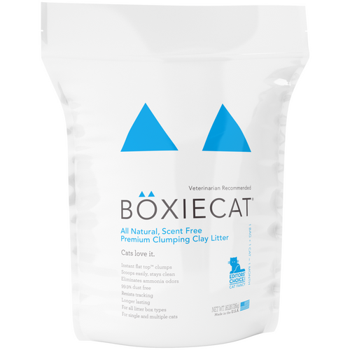 Boxiecat Scent-free Premium Clumping Clay Cat Litter