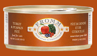 Fromm Four-Star Grain-Free Turkey & Pumpkin Pate Cat Food