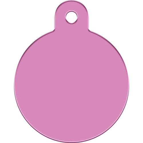 Large Circle Dog Tag