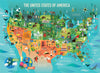 UNITED STATES OF AMERICA 350 PIECE FAMILY PUZZLE