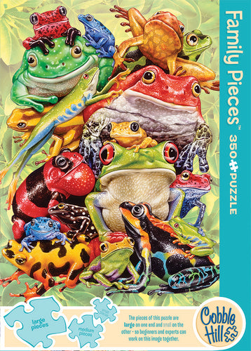 FROG PILE 350 PIECE FAMILY PUZZLE