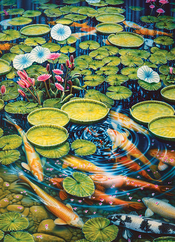 KOI POND 1,000 PIECE PUZZLE