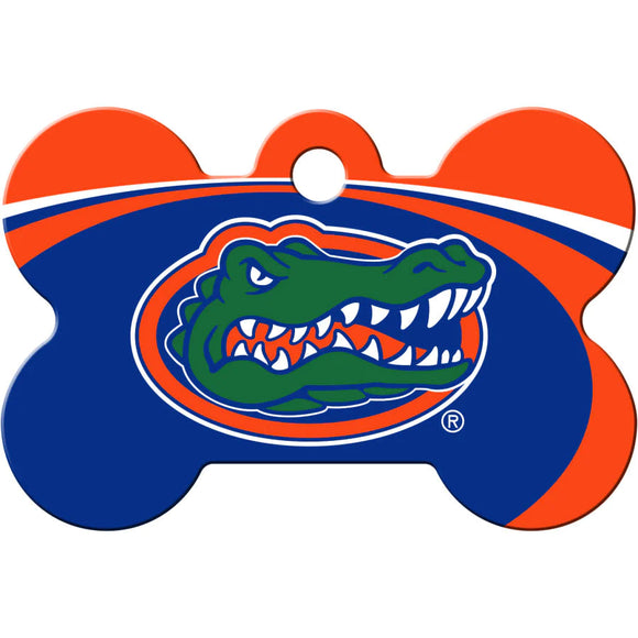 Florida Gators Dog Tag, Large Bone